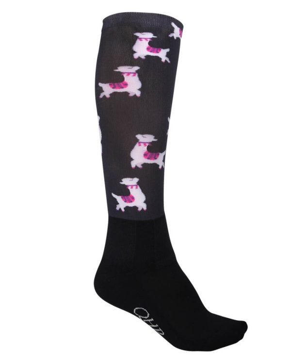 QHP Knee Socks Alpaca