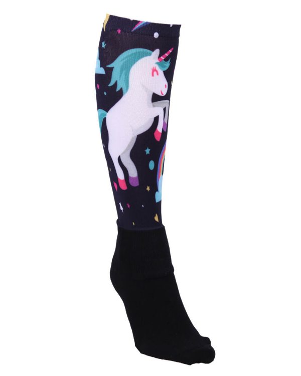 QHP Knee Socks Unicorn
