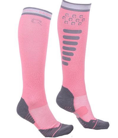 Riding Sock Super Grip Pink