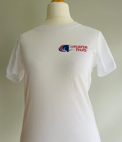 The Mane Hub White T-shirt